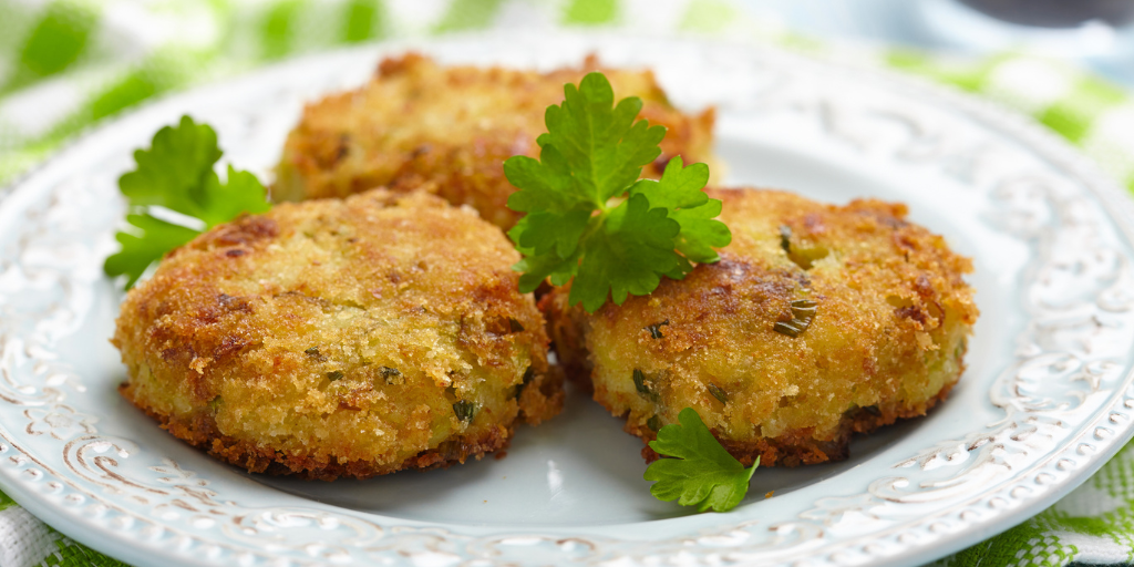 Bacon and Cabbage Potato Cakes