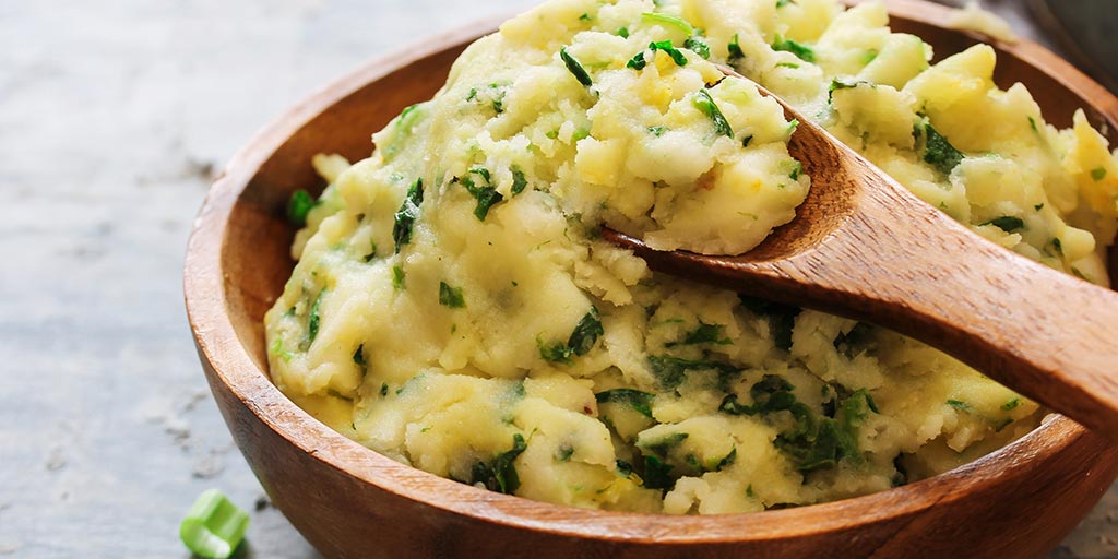 Sausages and Colcannon